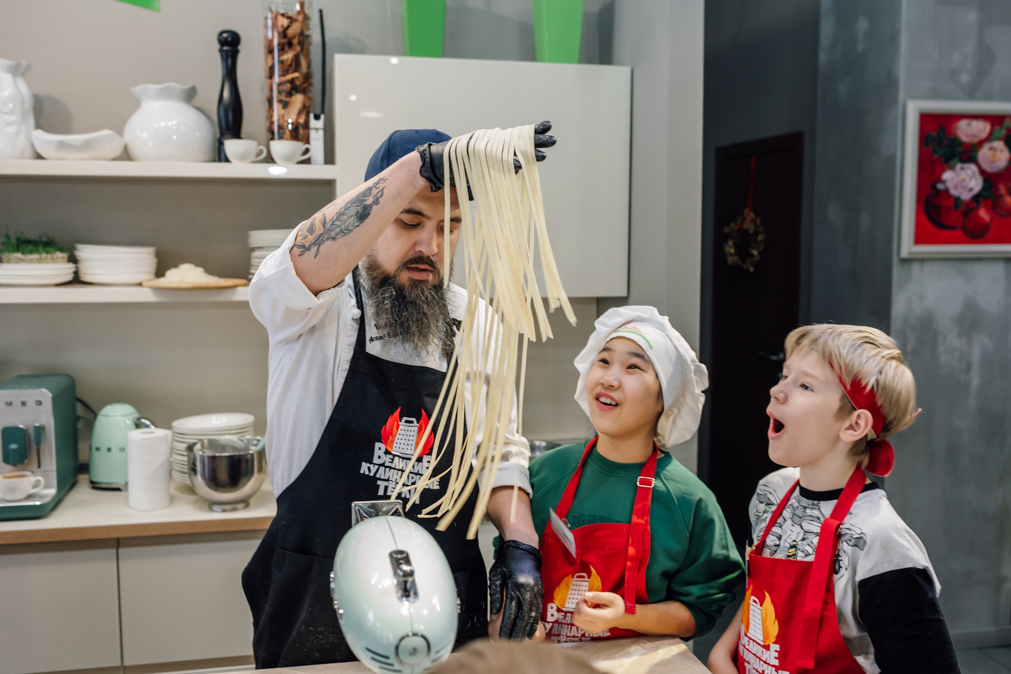 Детский кулинарный мастер-класс от шеф-повара