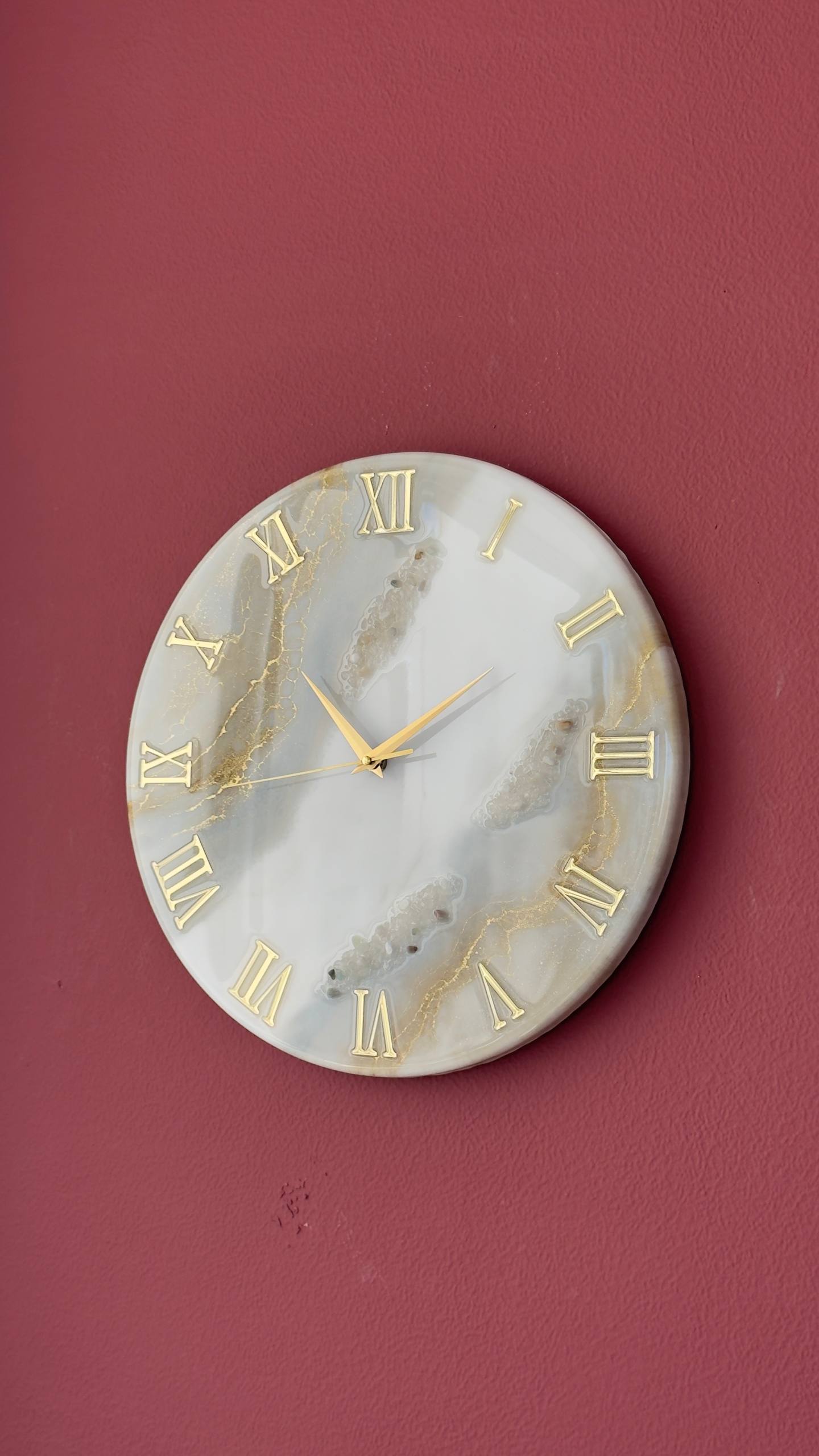 Мастер-класс по созданию часов из эпоксидной смолы