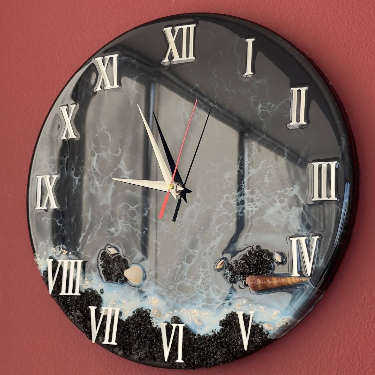 Мастер-класс по созданию часов из эпоксидной смолы