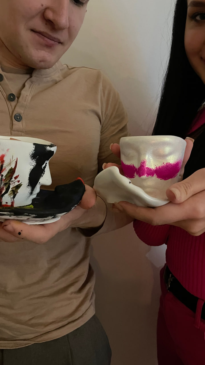 Индивидуальный мастер-класс по созданию свечи в гипсовом подсвечнике