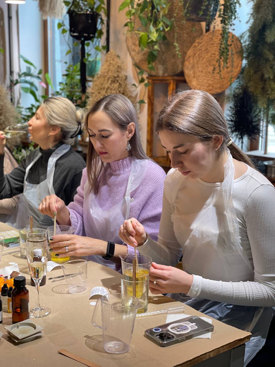 Индивидуальный МК по созданию аромасвечи и аромасаше